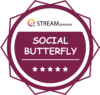 SOCIAL-BUTTERFLY badge